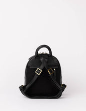 Load image into Gallery viewer, Ivy Mini Backpack l Black Soft Grain Leather
