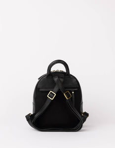 Ivy Mini Backpack l Black Soft Grain Leather