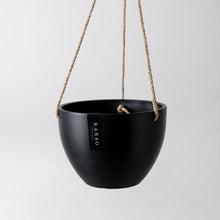 Load image into Gallery viewer, Signature Hanging Planter Pot | Black
