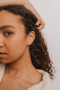 Mini Energy Gem Earrings | Citrine