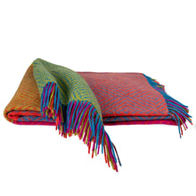 Load image into Gallery viewer, Merino Wool Geo Throw | Brilliant
