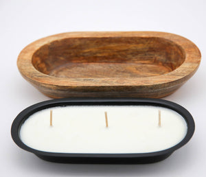 Mango Wood Candle | 3 Wick