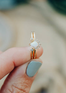 Burst Ring | Opal