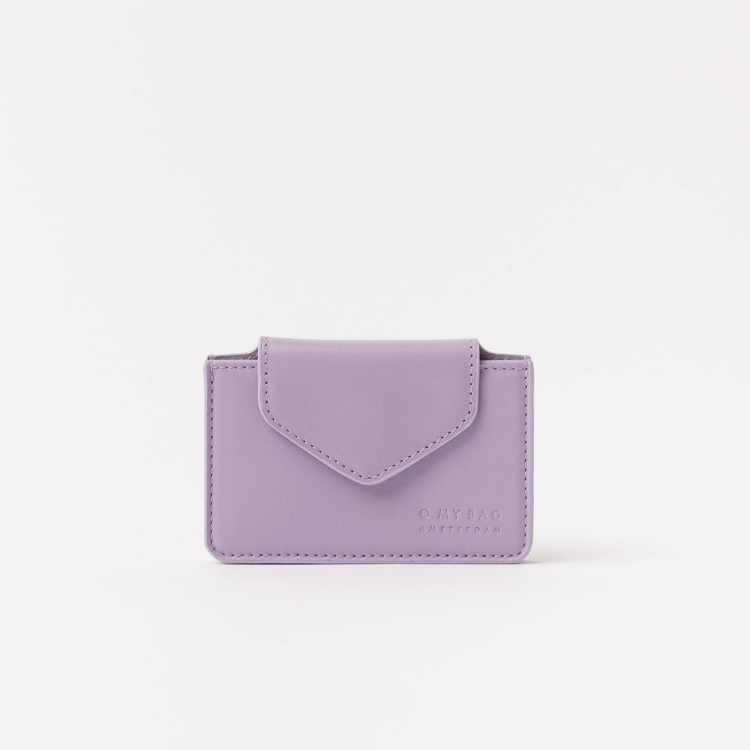 Harmonica Wallet | Lavender Classic Leather