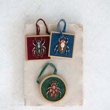 Load image into Gallery viewer, Beaded Beetle Ornaments
