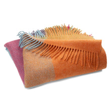Load image into Gallery viewer, Merino Wool Geo Throw | Kaleidoscope
