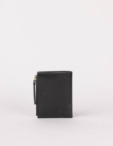 Jamie Wallet | Black Classic Leather