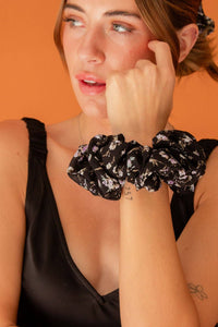 Dark Orchid Jumbo Scrunchie