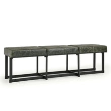 Load image into Gallery viewer, Calvin Bench | Forest Green
