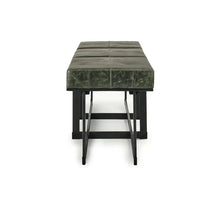 Load image into Gallery viewer, Calvin Bench | Forest Green

