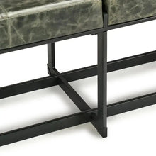 Load image into Gallery viewer, Calvin Bench | Forest Green
