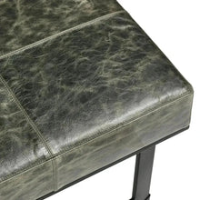 Load image into Gallery viewer, Calvin Bench | Forest Green
