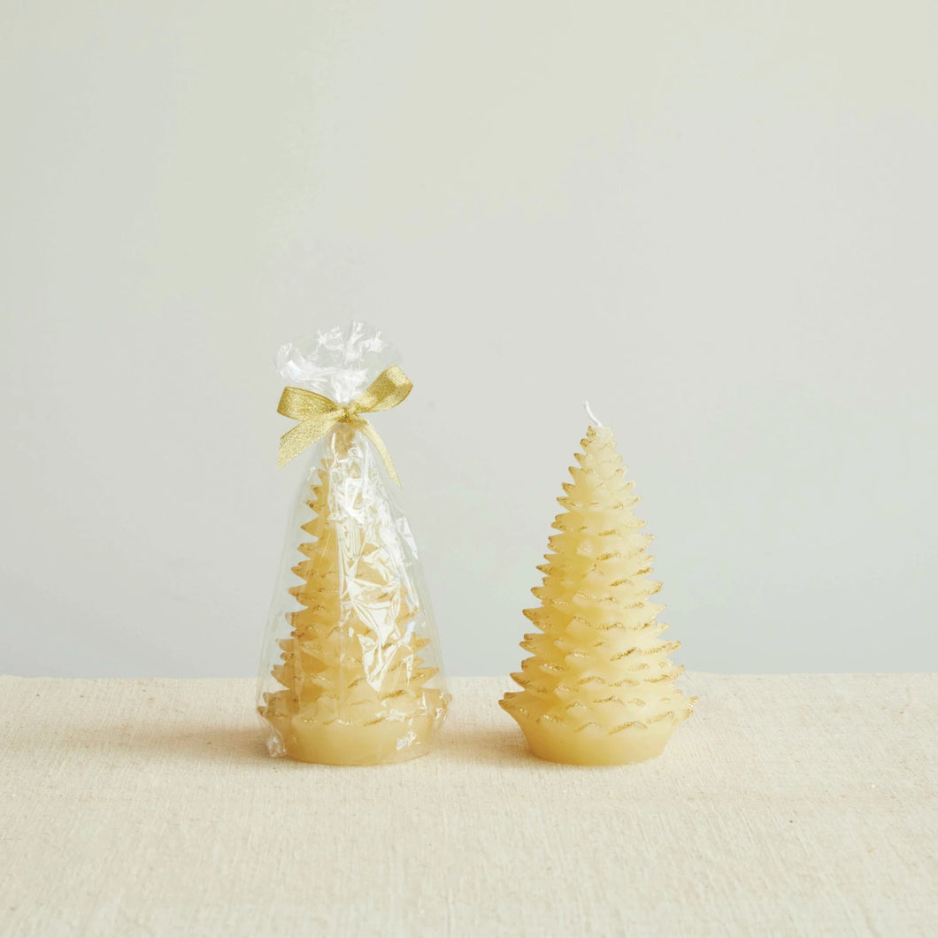 Tree Candle | Ivory