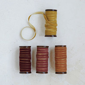 Gold Edged Velvet Ribbon
