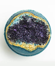 Load image into Gallery viewer, Crystal Geode Bath Bomb | Obsidian
