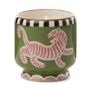 Tiger Candle | Black Cedar & Fig