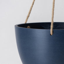 Load image into Gallery viewer, Signature Hanging Planter l Blue
