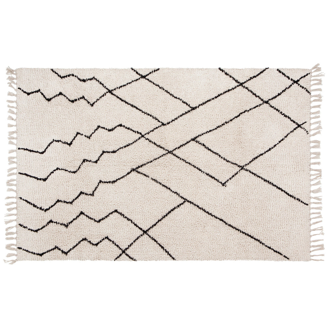 Contour Tufted Cotton Rug