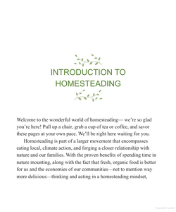 Small-Scale Homesteading by Stephanie Thurow