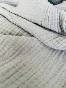 Muslin Throw Blanket | Dove