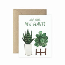 Load image into Gallery viewer, New Home New Plants Greeting Card
