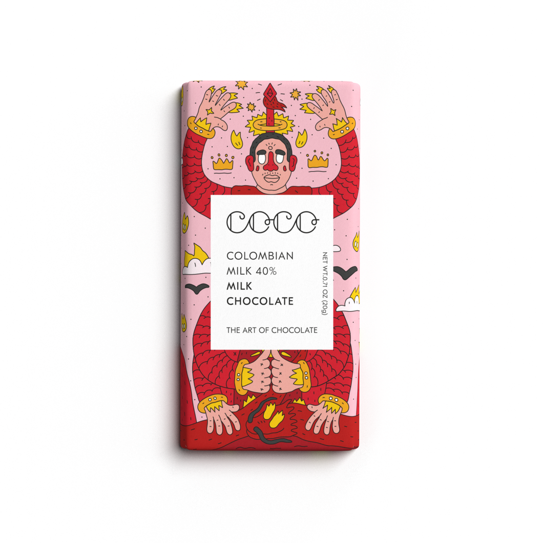 Colombian Milk Chocolate Bar | Mini