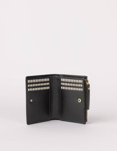 Jamie Wallet | Black Classic Leather