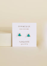 Load image into Gallery viewer, Mini Energy Gem Earrings | Turquoise
