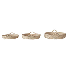 Load image into Gallery viewer, Grass &amp; Date Leaf Woven Tray
