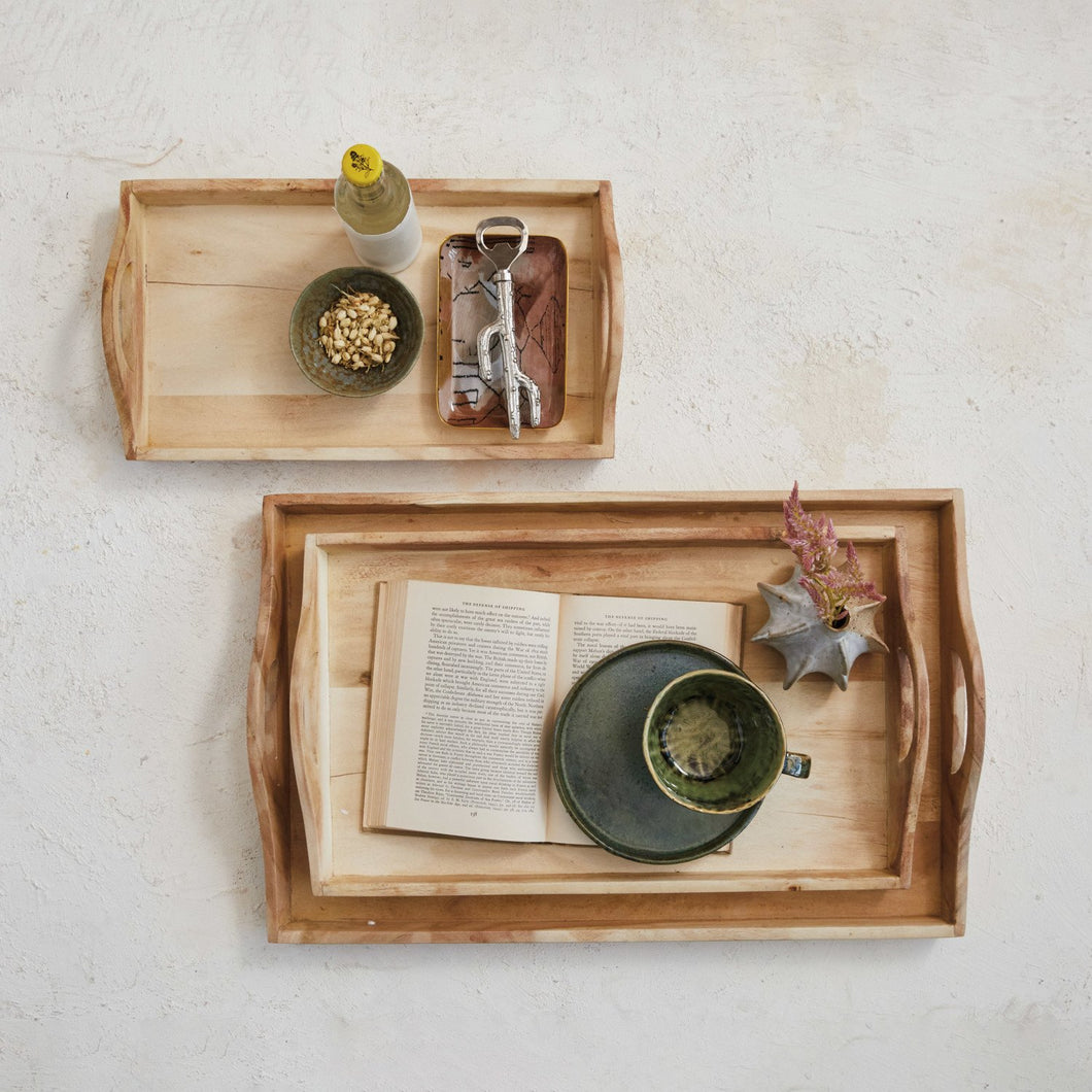 Acacia Wood Trays