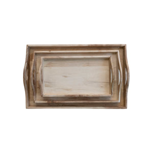 Acacia Wood Trays