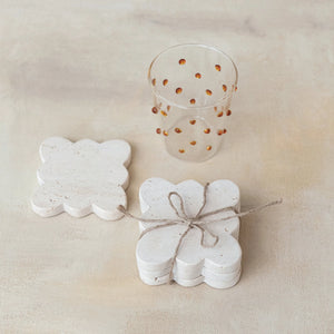 Travertine Coasters
