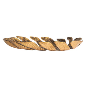 Brass Monstera Leaf