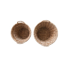 Load image into Gallery viewer, Hand-Woven Water Hyacinth Basket
