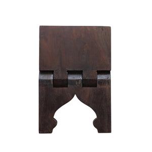 Reclaimed Wood Folding Book Holder