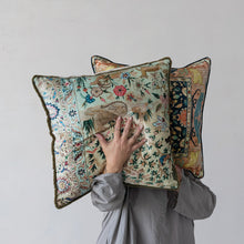 Load image into Gallery viewer, Floral Tiger Pillow
