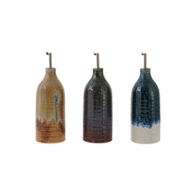 Load image into Gallery viewer, Stoneware Oil Cruet
