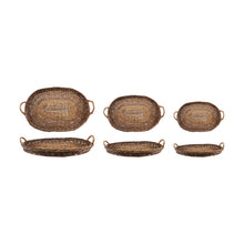 Load image into Gallery viewer, Wicker Tray with Handles
