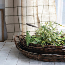Load image into Gallery viewer, Wicker Tray with Handles
