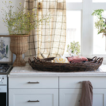 Load image into Gallery viewer, Wicker Tray with Handles

