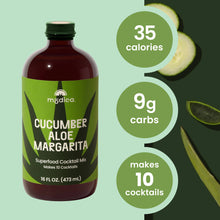 Load image into Gallery viewer, Cucumber Aloe Margarita Cocktail + Mocktail Mix
