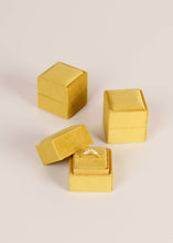 Load image into Gallery viewer, Mini Square Jewelry Box | Chartreuse
