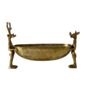 Load image into Gallery viewer, Frankie + Margie Brass Dish Stand
