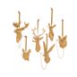 Load image into Gallery viewer, Brass Menagerie Ornaments
