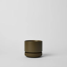 Load image into Gallery viewer, Round Two Planter | Olive
