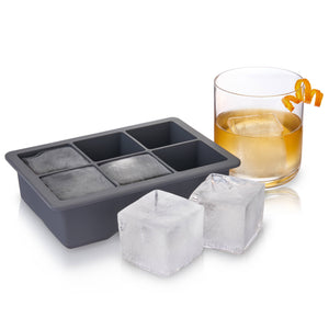 2" Whiskey Ice Cube Tray w/ Lid