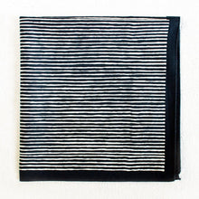 Load image into Gallery viewer, Striped Bandana l Black
