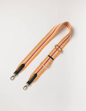 Load image into Gallery viewer, Striped Webbing Strap l Orange &amp; Red
