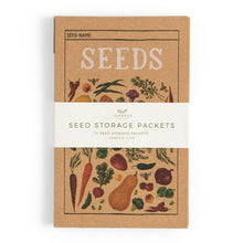 Load image into Gallery viewer, Vegetable Seed Storage Packets
