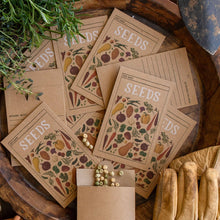 Load image into Gallery viewer, Vegetable Seed Storage Packets
